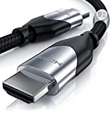 0,5m - Cavo HDMI 4k 60Hz HDR - HDMI 2.0 a b - 4K 3D UHD 1080p 3D HFR Ethernet ...