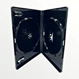 1 x custodia per DVD trasparente Amaray (Face on Face) con dorso da 14 mm in confezione Dragon Trading.