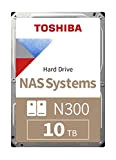10 Tb Toshiba N300, Hdd Nas da 3,5"Ad Alta Affidabilità, SATA III, - 6 Gb/S, 7200 Rpm, 256 Mb Di ...