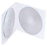 10 x doppio trasparente Flexi CD/DVD infrangibile Case – 10,4 mm Spine Brand Dragon Trading