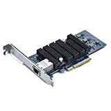 10Gb Scheda di Rete PCI-E NIC per Intel X540-BT1 Controller, Singola Porta RJ45 in Rame, Adattatore LAN PCI Express Ethernet ...