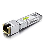 10Gb SFP+ RJ45 Copper Modulo,10Gbase-T Ethernet SFP+ per Intel E10GSFPT, MikroTik, Ubiquiti, Unifi, Netgear, QNAP, D-Link e altri, Cat6a/Cat7, 30m ...