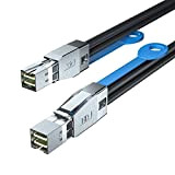 10Gtek® Cavo Esterno Mini SAS HD SFF-8644 a SFF-8644 1-Metro, SFF-8644 to SFF-8644 Mini SAS Cable