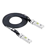 10Gtek® Cavo SFP+ 10G 2m - 10GBASE-CU Passivo Direct Attach Copper Twinax SFP+ Cable Compatibile per Cisco SFP-H10GB-CU2M, Ubiquiti, Netgear, ...