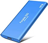 10TB Portable SSD External Solid State Drive USB 3.1 Type-C Mobile External Hard Drive Compatible with Playstation, Xbox, PC, & ...