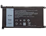 11.4V 42Wh Batteria WDX0R WDXOR per Dell Inspiron 13 5368, 5378, 7368, 7378, Inspiron 15 5568 7569 7579 5578 5567 ...