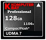 1106x Professionale 128 GB CF Scheda di Memoria Komputerbay 167MB/s Velocità di Trasferimento Veloce DSLR Fotocamera Digitale Riprese di Archiviazione ...