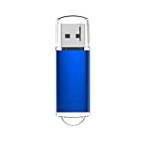 128GB Chiavetta USB 128GB USB Flash drive USB 2.0 Memoria Stick 128GB di pennetta usb pen drive (128GB Blu)