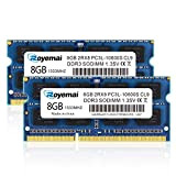 16GB Kit (2x8GB) DDR3 DDR3L 1333MHz PC3 PC3L 10600 s RAM 2Rx8 sodimm Memorie 204 Pin 1.35V CL9 adatto per ...