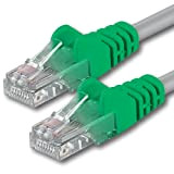 1aTTack - Cavo Ethernet LAN cat. 5 UTP incrociato con 2 porte RJ45, 0,5 m