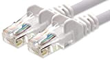 1aTTack.de 20m Cavo di Rete bianco - 1x - Cat.6 Ethernet Gigabit Lan RJ45 10 100 1000 Mbit s - ...