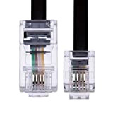 1m Da RJ11 a RJ45 Cavo Modem Ethernet Telefono Dati ADSL Toppa Condurre Banda Larga Alta Velocità BT Spina Internet ...
