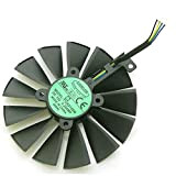 1pcs T129215SM 12V 0.25AMP 95mm GPU Fan For ASUS GEFORCE GTX 1080Ti ROG POSEIDON PLATINUM Graphics Card Cooler Cooling Fan
