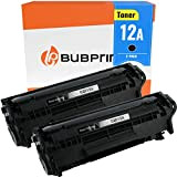 2 Bubprint Cartucce Toner compatibili per HP Q2612A 12A per LaserJet 1010 1012 1015 1018 1020 1022 1022N 1022NW 3015 ...