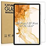 [2 Pezzi] KATUMO Vetro Temperato Compatibile con Samsung Galaxy Tab S7 FE/Galaxy Tab S7 Plus 12.4, Pellicola Proteggi Schermo con ...