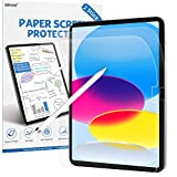 2 Pezzi Paperfeel Pellicola Protettiva per iPad 10a Generazion 10,9 pollici 2022, XIRON Pellicola di Carta PET Opaca per Disegnare ...