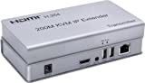 200M HDMI KVM IP Extender, Over IP RJ45 Ethernet CAT6 6A Trasmettitore Ricevitore 1 TX a 20 RX e connessione ...