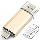 256GB Chiavetta USB 3.0 Tipo C, BorlterClamp 2 in 1 Pen Drive (USB C e USB 3.0) OTG Memoria Flash, ...