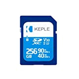 256GB SD Scheda di Memoria Compatibile con Nikon D5300, D5600, D850, D3100, D3400, D3300, D3200, D3500, D5100, D5500, D600, D610, ...