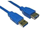 2m USB 3.0 Extension Cable *Latest Version* - Super Speed - 2 Metre