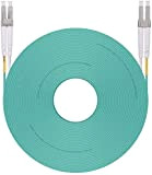 30M OM3 LC to LC Fiber Patch Cable, 10Gb Multi-Mode Jumper Duplex LC-LC 50/125um, LSZH, Fiber Optic Cord for 10G/1G ...
