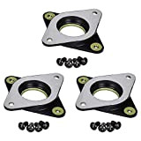 3Dman Nema 17 Stepper Motor Steel and Rubber Vibration Dampers with M3 Screw for 3D Printers (3 PCS)