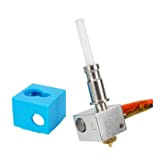 3DPLady | Set Hotend 24 V compatibile con Anycubic Kobra (Heater, Heatbreak, termistore, 0,4 mm Nozzle, calzini in silicone)