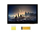 4.3inch DSI LCD Capacitive Touch Screen Display 800×480 Resolution IPS Wide Angle Monitor for Raspberry Pi 4B/3B+/3A+/3B/2B/B+/A+, Supports Ubuntu/Kali / ...