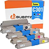 4 Bubprint Cartuccia Toner compatibili per OKI C301 C301DN C321 C321DN MC332 MC332DN MC340 MC342 MC342DN MC342DNW - 44973536 44973535 ...