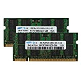 4GB (2 X 2GB) DDR2-667 PC2-5300S Memoria per Lavoro RAM Notebook Netbook Sodimm Per IMAC + Mac Mini + Macbook ...