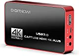 4K Plus USB 3.0 60S Scheda di acquisizione, HDMI Video Capture No Lag Passthrough per registrazione , Risoluzione di acquisizione ...