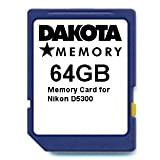 64GB Memory Card for Nikon D5300