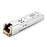 6COMGIGA Modulo Ricetrasmettitore Gigabit SFP Copper RJ45 1000Base-T per Cisco GLC-T, Ubiquiti, Netgear, D-Link, Supermicro, TP-Link (Cavo CAT5e, 100 Metri)