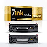 7INK Toner per HP 83A | CF283A di ricambio per stampanti HP MFP M125a M125nw M126a M126nw M127fn M127fs M127fw ...