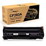 7Magic Sostituzione cartuccia toner compatibile per HP 83A CF283A per HP Laserjet Pro MFP M201n MFP M125a MFP M125nw MFP ...