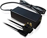 ABC Products sostituzione DYMO DC 24 V/24 V Volt adattatore caricabatteria alimentatore cavo e spina da parete per 4 x L, 400, 450 etichette ...