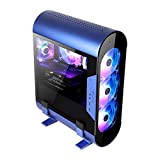 ABKONCORE AL300M Midnight Blue - Case PC Mini Tower o Desktop da Tavolo Micro ATX