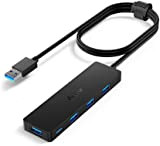 Aceele Hub USB 3.0, Cavo 120cm 4 Porte Hub USB Ultrasottile per Computer Desktop, MacBook Pro/Air, iMac, PS5 e altri ...