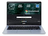 Acer Chromebook 314 CB314-1H-P6K9 Notebook, PC Portatile, Processore Intel Pentium Silver N5030, Ram 8 GB DDR4, eMMC 64 GB, Display ...