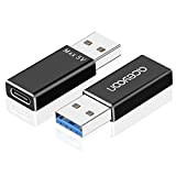 aceyoon Adattore USB Type C, [2 Pezzi] Adattatore USB C a USB 3.1 Gen2 10Gbps MAX 5V Connettore USB a ...