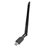 Adattatore Antenna WiFi USB, 1300Mbps Dual Band Wireless Dongle Ricevitore Wi-Fi,USB Chiavetta Wi-Fi per PC Windows10/8/8.1/7/Vista (1)