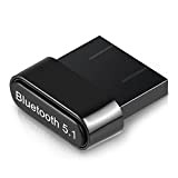 Adattatore Bluetooth USB 5.1, Mini Chiavetta Bluetooth per PC Laptop Dongle Bluetooth Compatibile con Windows 11/10/8/7