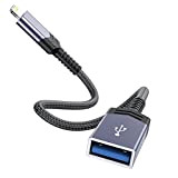 Adattatore da Lightning a USB per iPhone, [certificato Apple MFi] Cavo adattatore USB 3.0 OTG Lettore compatibile con iPhone/iPad, supporta ...