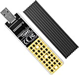 Adattatore da NVMe a USB, ANYOYO M.2 SSD a USB 3.1 tipo A, M.2 PCIe basato su M Key Lettore ...