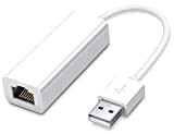 Adattatore da USB a Ethernet, adattatore di rete USB 2.0 RJ45 cablato LAN per computer portatile, compatibile con Windows, MacBook, ...