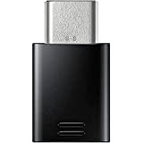 Adattatore Samsung USB-C a Micro USB, EE-GN930, nero – adatto per Galaxy A3 A320F, Galaxy A5 A520F, Galaxy S8 G950F, ...