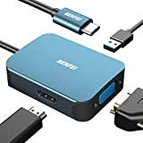 Adattatore USB C a HDMI VGA, BENFEI 3 in 1 Type-C(Thunderbolt 3) Hub a HDMI/VGA/USB 3.0, Compatibile per MacBook Pro ...