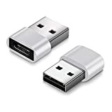 Adattatore USB C femmina a USB maschio (2 confezioni), USB C femmina a USB maschio OTG connettori compatibili con computer ...