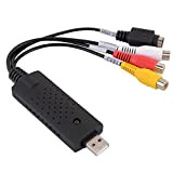 Adattatore video Easycap USB 2.0 con acquisizione VIdeo per il monitoraggio della registrazione Easycap software di acquisizione Plug and Play