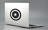 ADESIVO Captain America - Apple Macbook Laptop Decal Sticker Vinyl Mac Pro Air Retina 11" 13" 15" 17" Inch Skin ...